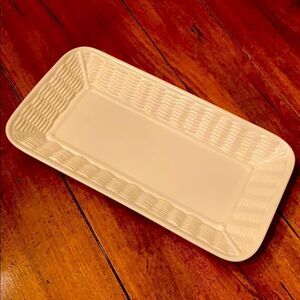 Pfaltzgraff Remembrance Basketweave Platter